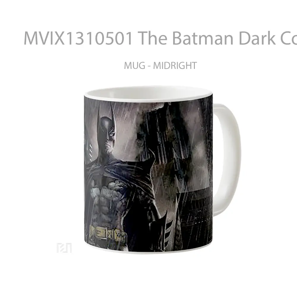 Mug The Batman Dark Concept Gelas Superhero - All-side / Desain