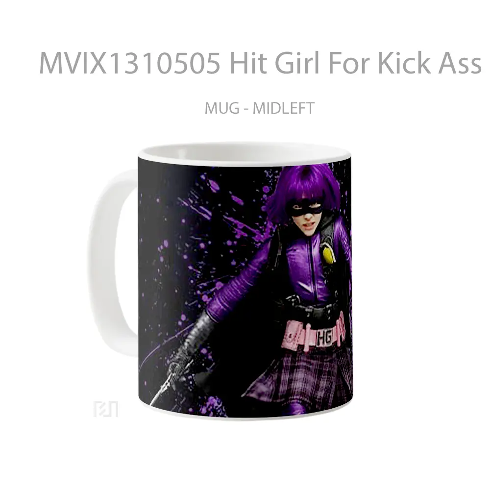 Mug Hit Girl For Kick Ass 2 Gelas Keramik Unik - All-side / Desain