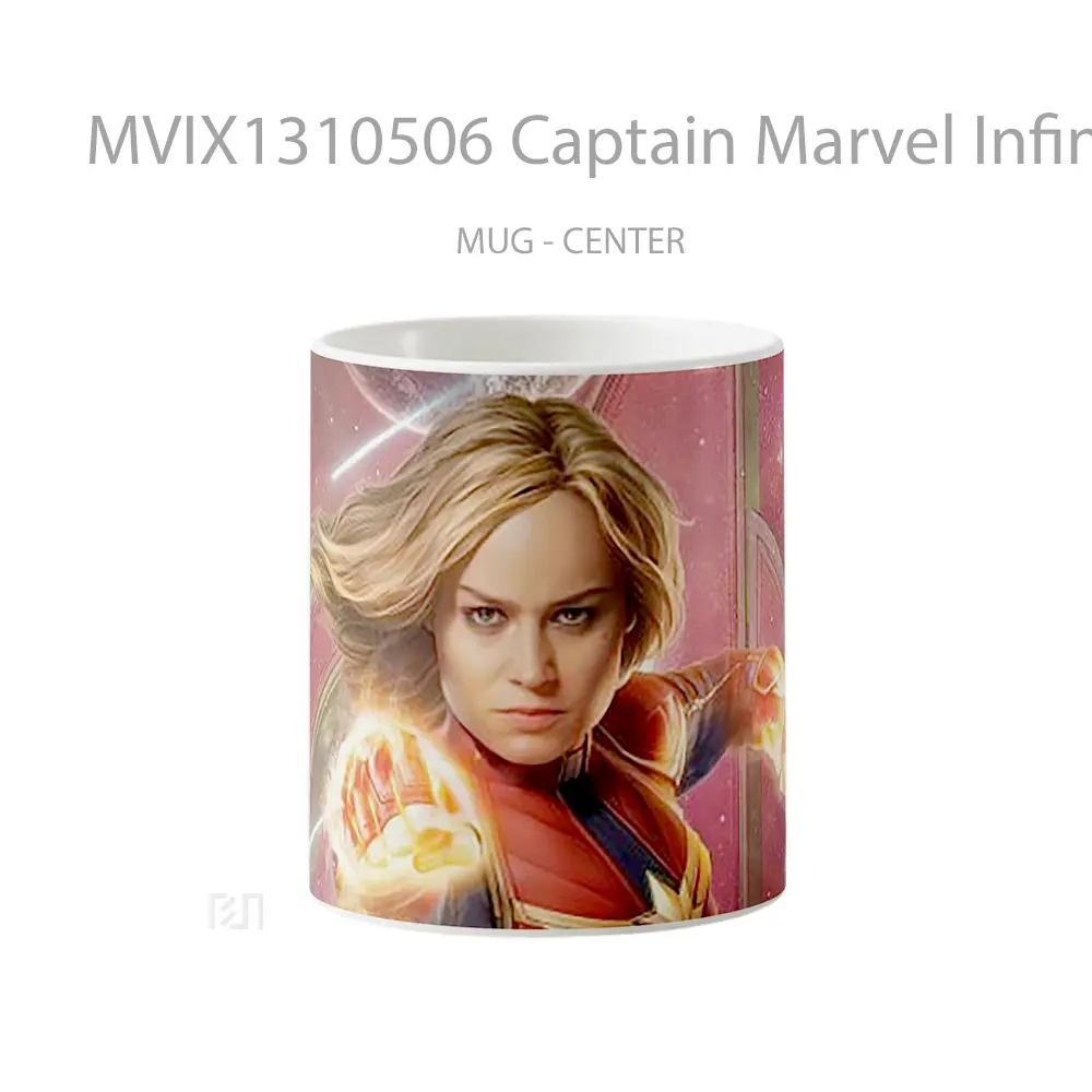 Mug Captain Marvel Infinity Saga Gelas Superhero