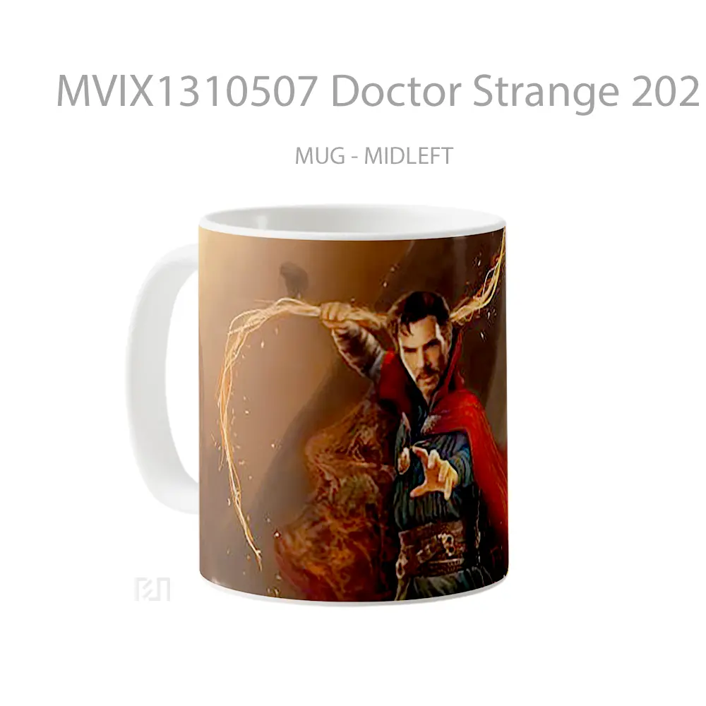 Mug Doctor Strange 2021 Gelas Superhero - All-side / Desain