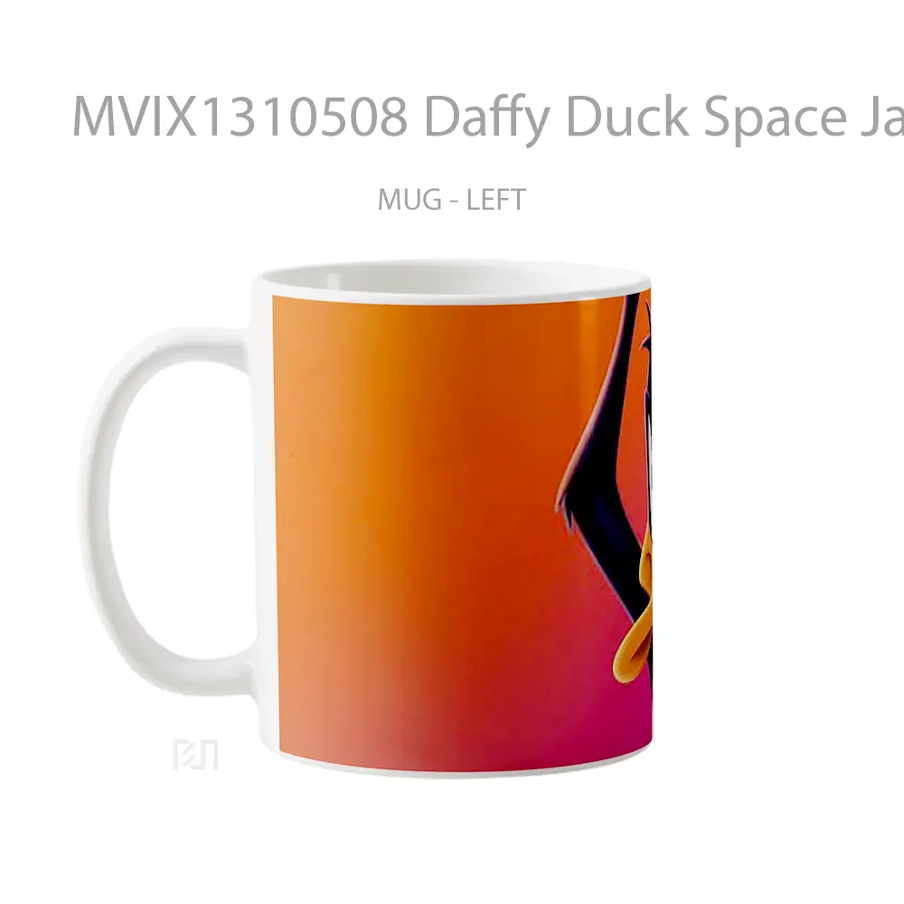 Mug Daffy Duck Space Jam A New Legacy Gelas Hewan Lucu - All-side / Desain