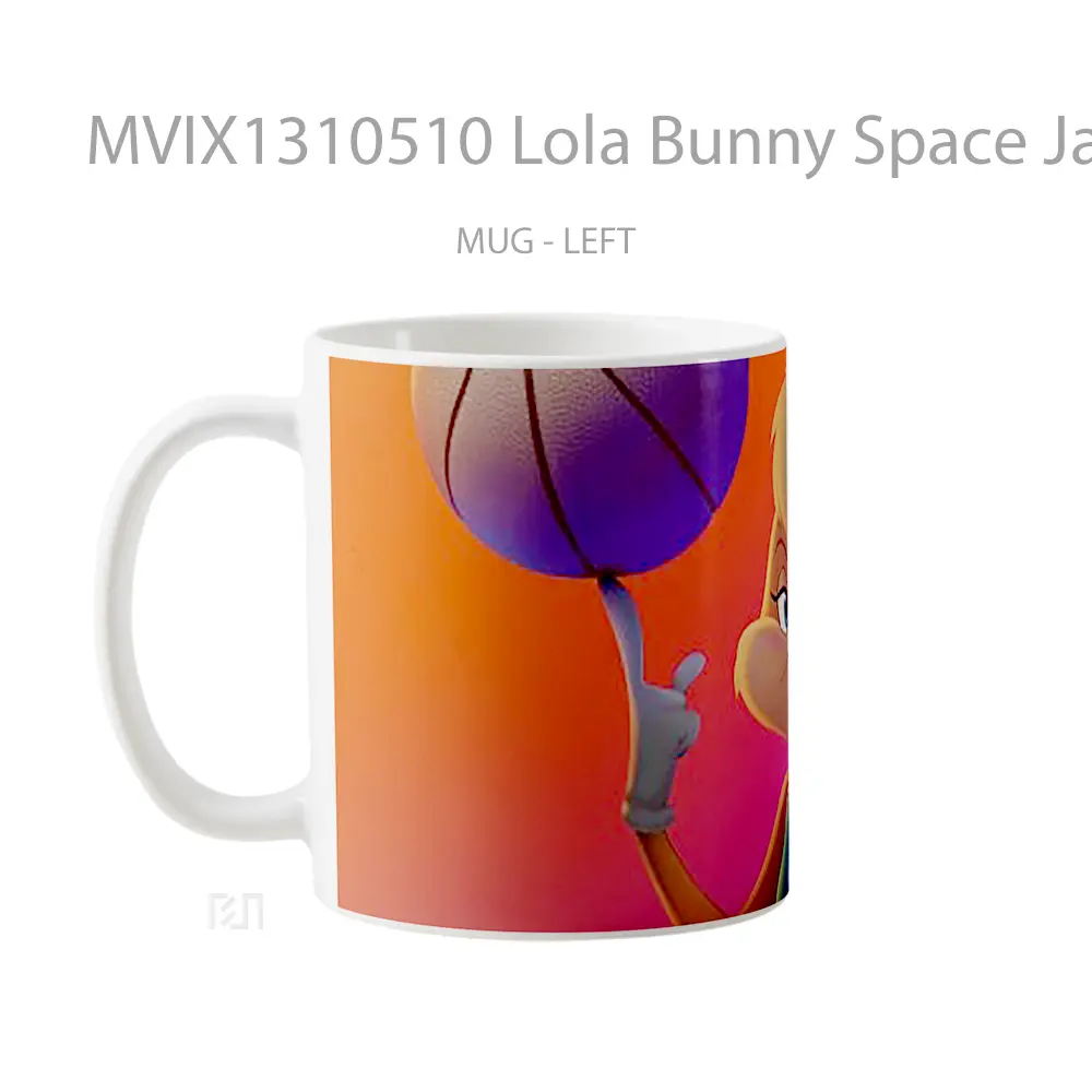 Mug Lola Bunny Space Jam A New Legacy Gelas Hewan Lucu - All-side / Desain