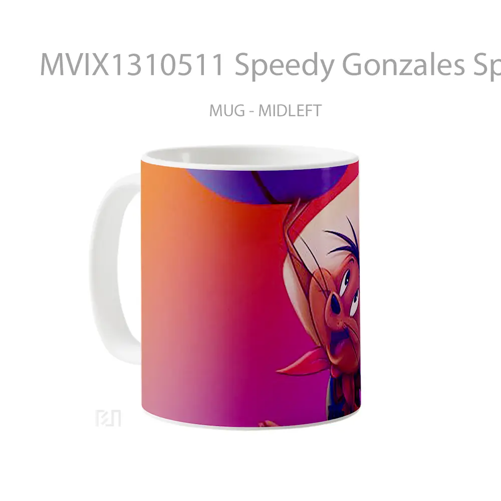 Mug Speedy Gonzales Space Jam A New Legacy Gelas Astronomi - All-side / Desain