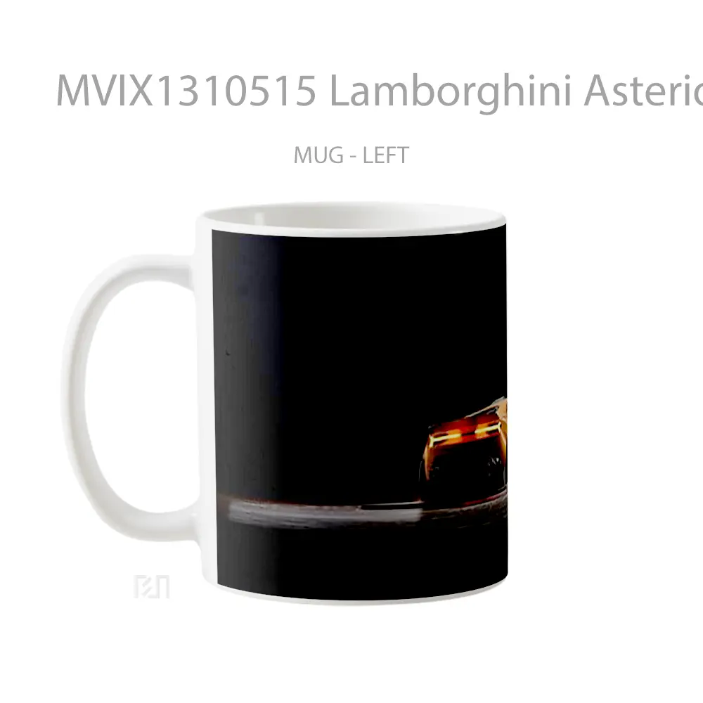 Mug Lamborghini Asterion Cangkir Mobil - All-side / Desain