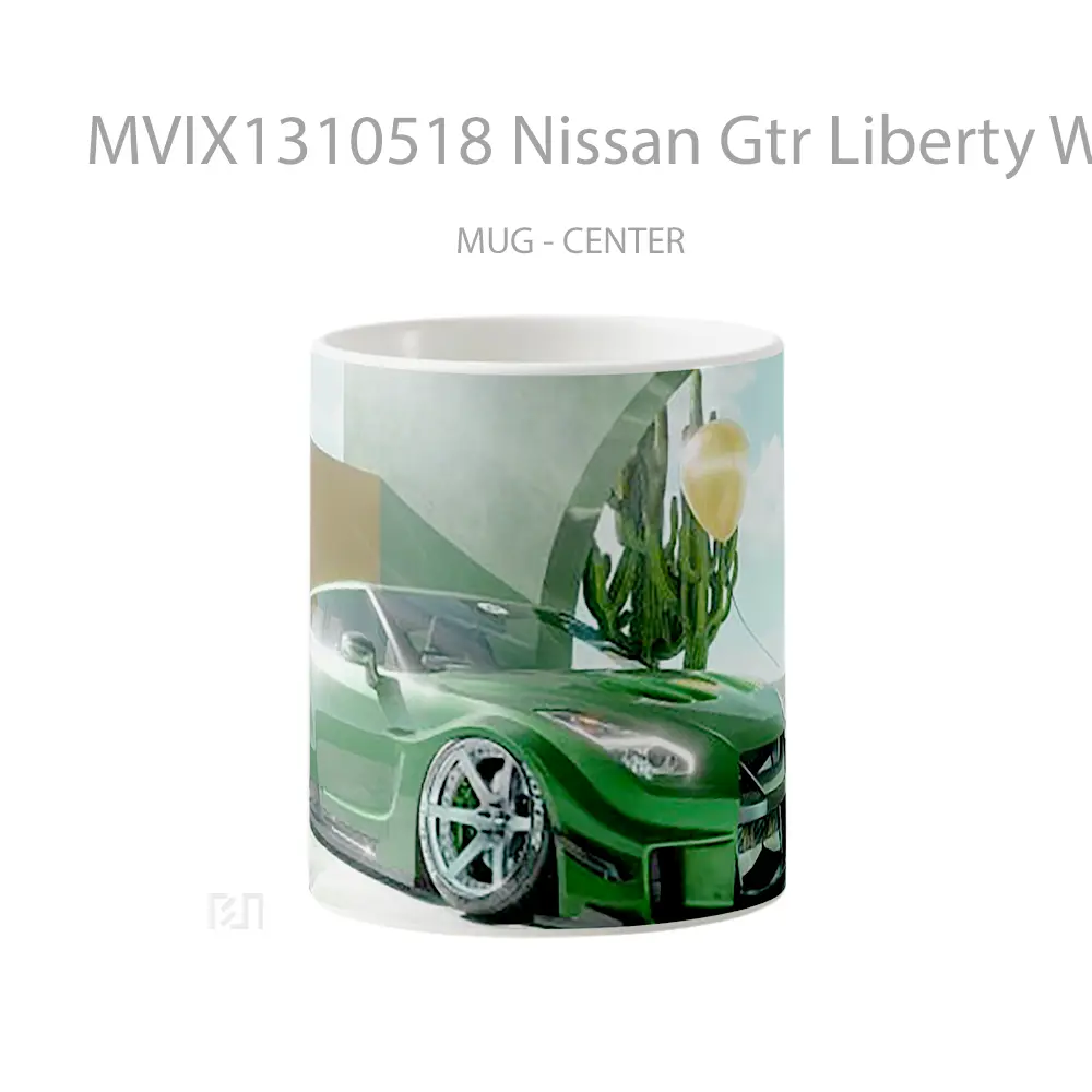 Mug Nissan Gtr Liberty Walk Shooting Brake Cangkir Mobil