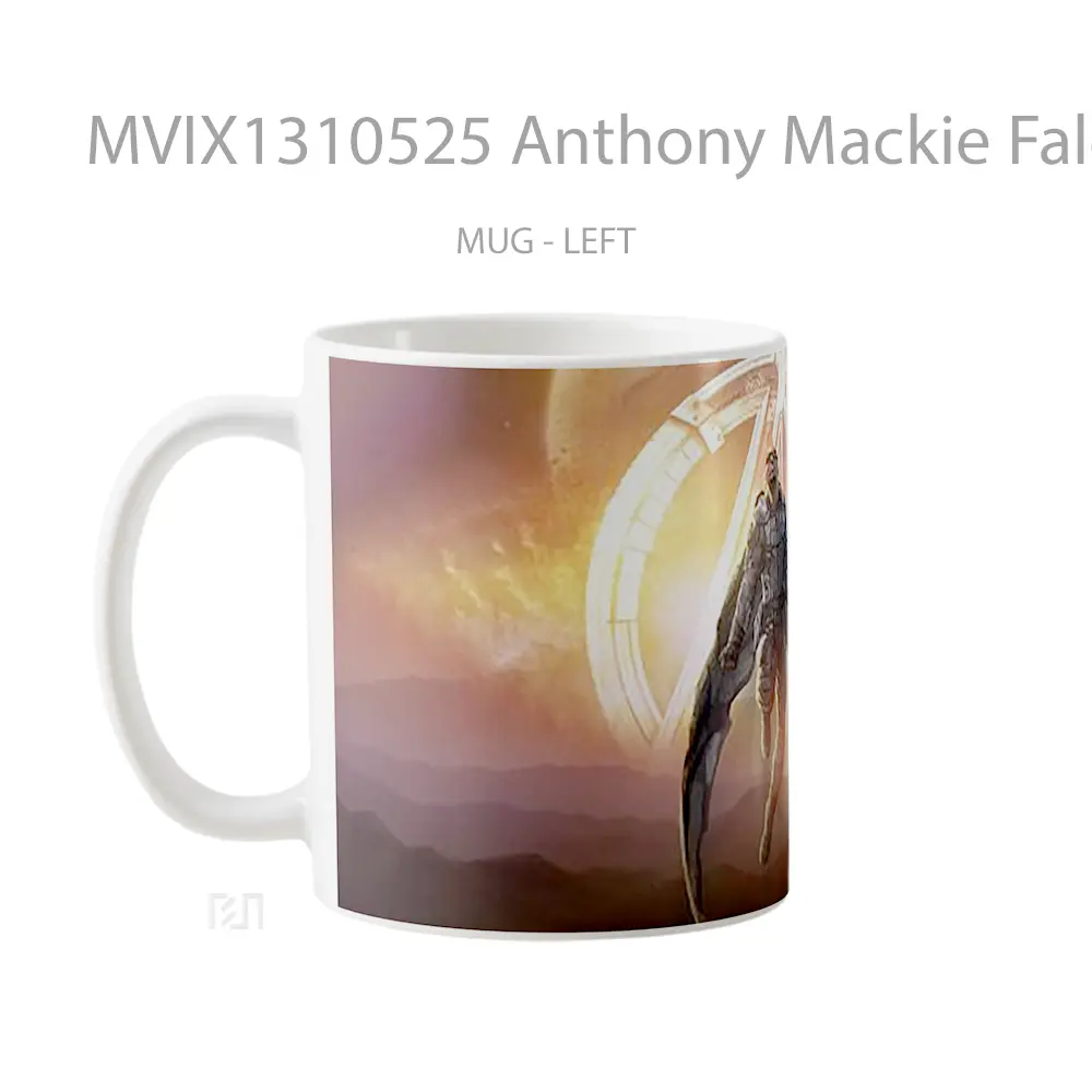 Mug Anthony Mackie Falcon And The Winter Soldier Gelas Superhero - All-side / Desain