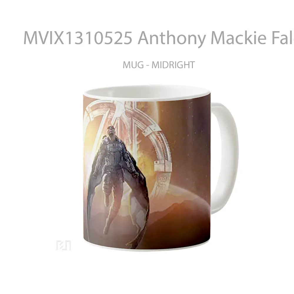 Mug Anthony Mackie Falcon And The Winter Soldier Gelas Superhero - All-side / Desain