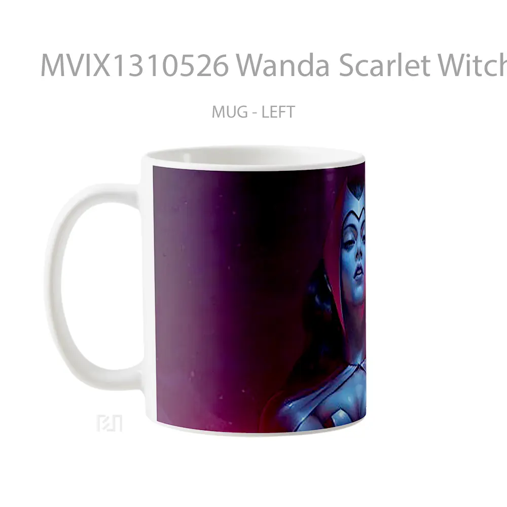 Mug Wanda Scarlet Witch 2021 Gelas Superhero - All-side / Desain