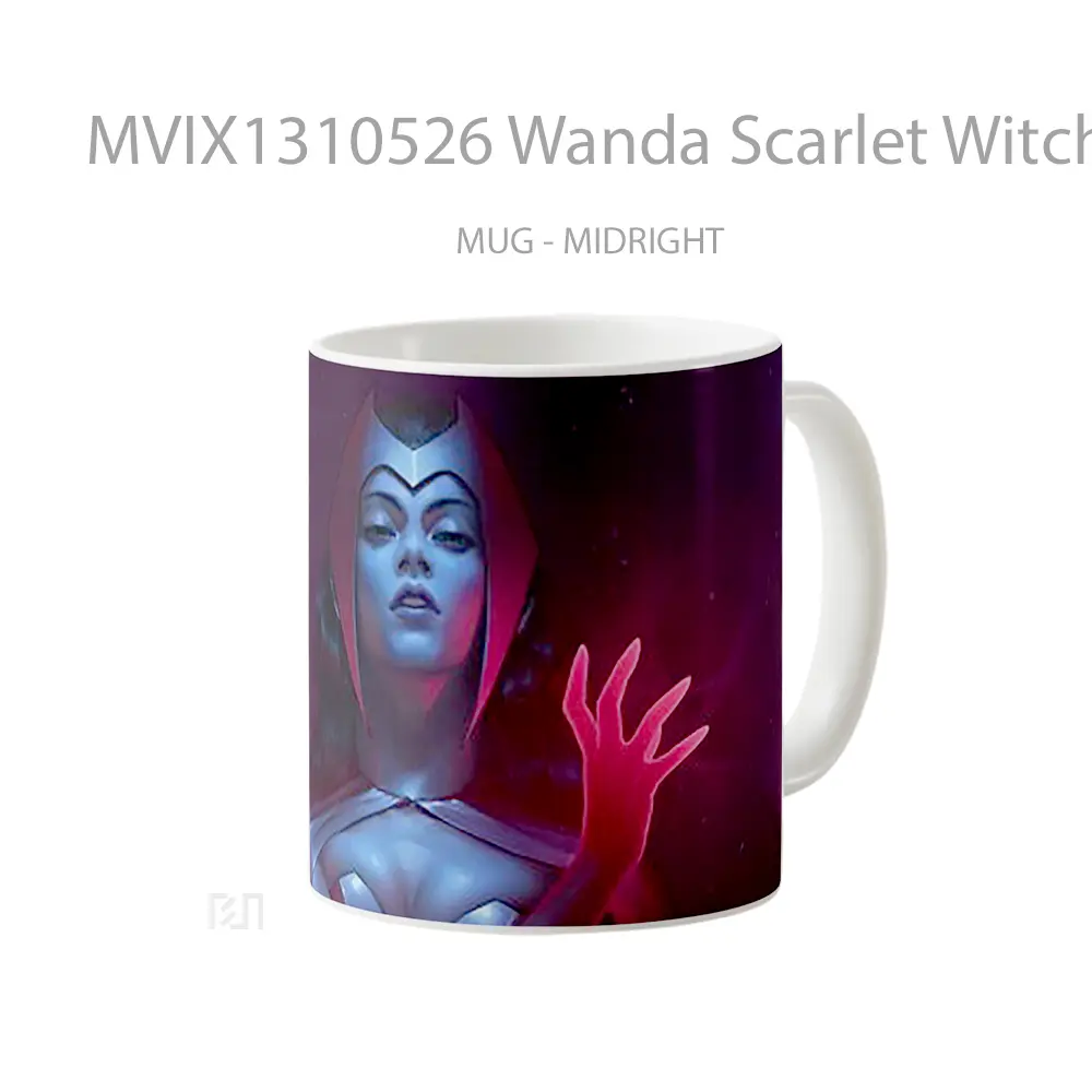 Mug Wanda Scarlet Witch 2021 Gelas Superhero - All-side / Desain