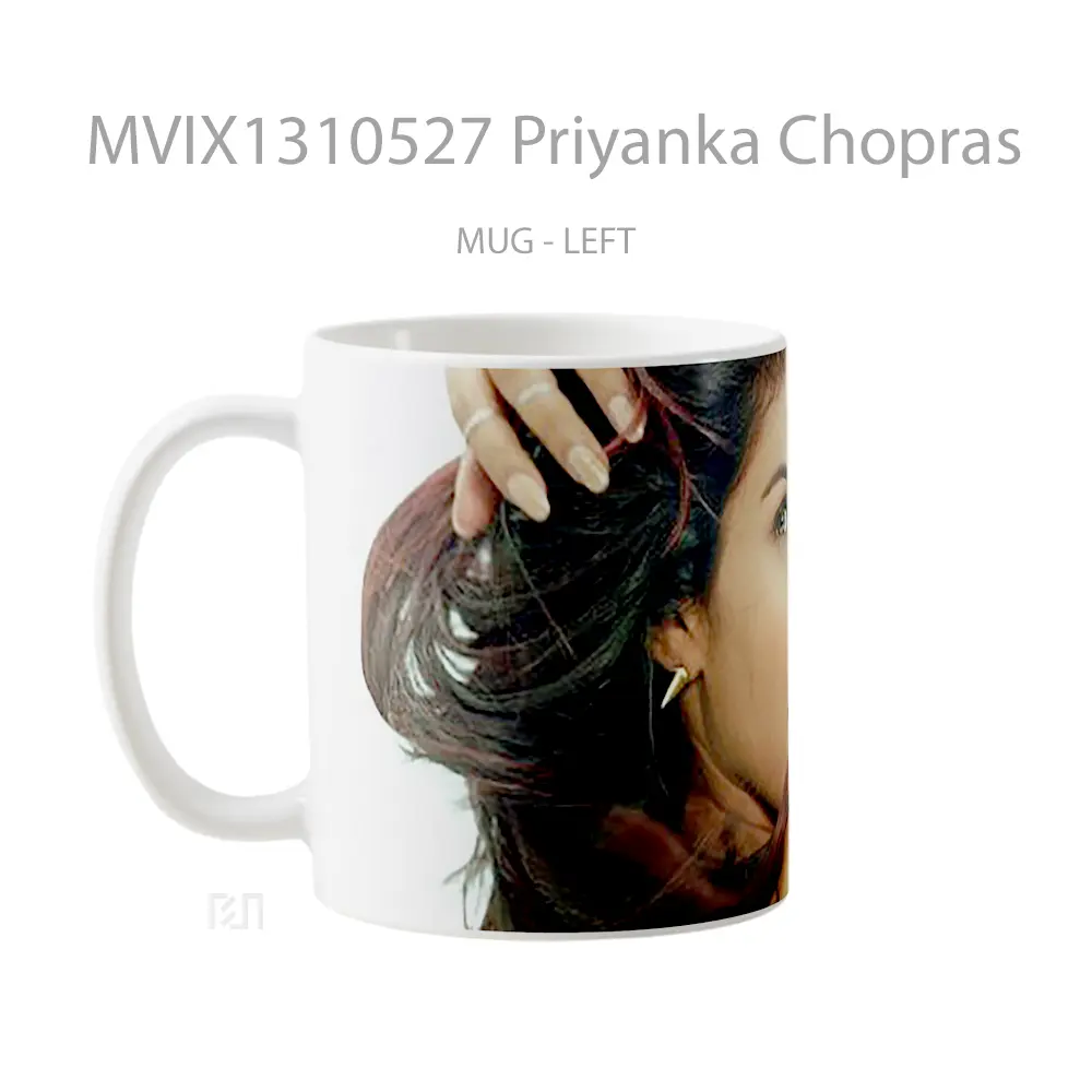 Mug Priyanka Chopras Gelas Keramik Unik - All-side / Desain