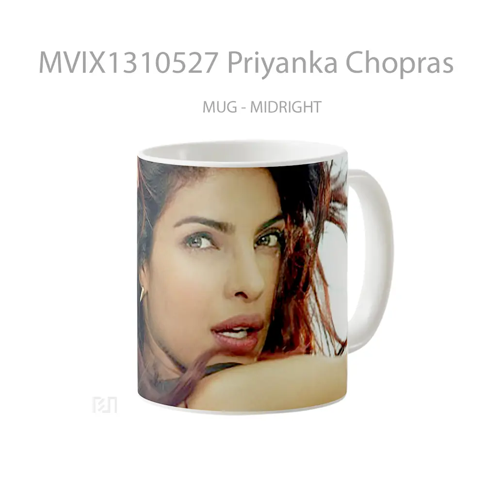 Mug Priyanka Chopras Gelas Keramik Unik - All-side / Desain
