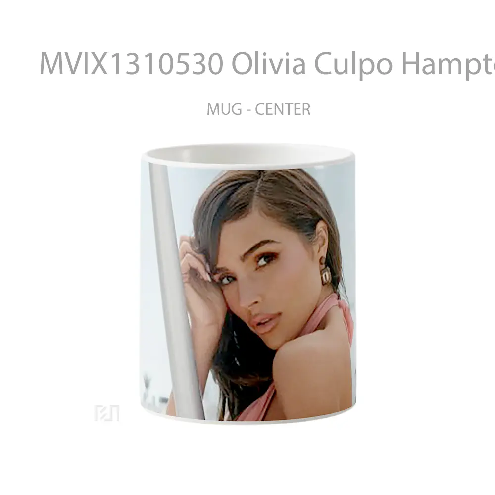 Mug Olivia Culpo Hamptoms Magazine Gelas Selebriti