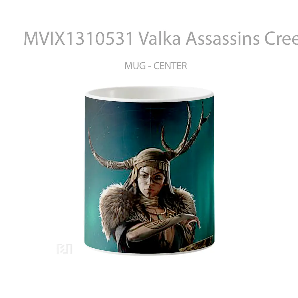 Mug Valka Assassins Creed Valhalla Cangkir Gamer