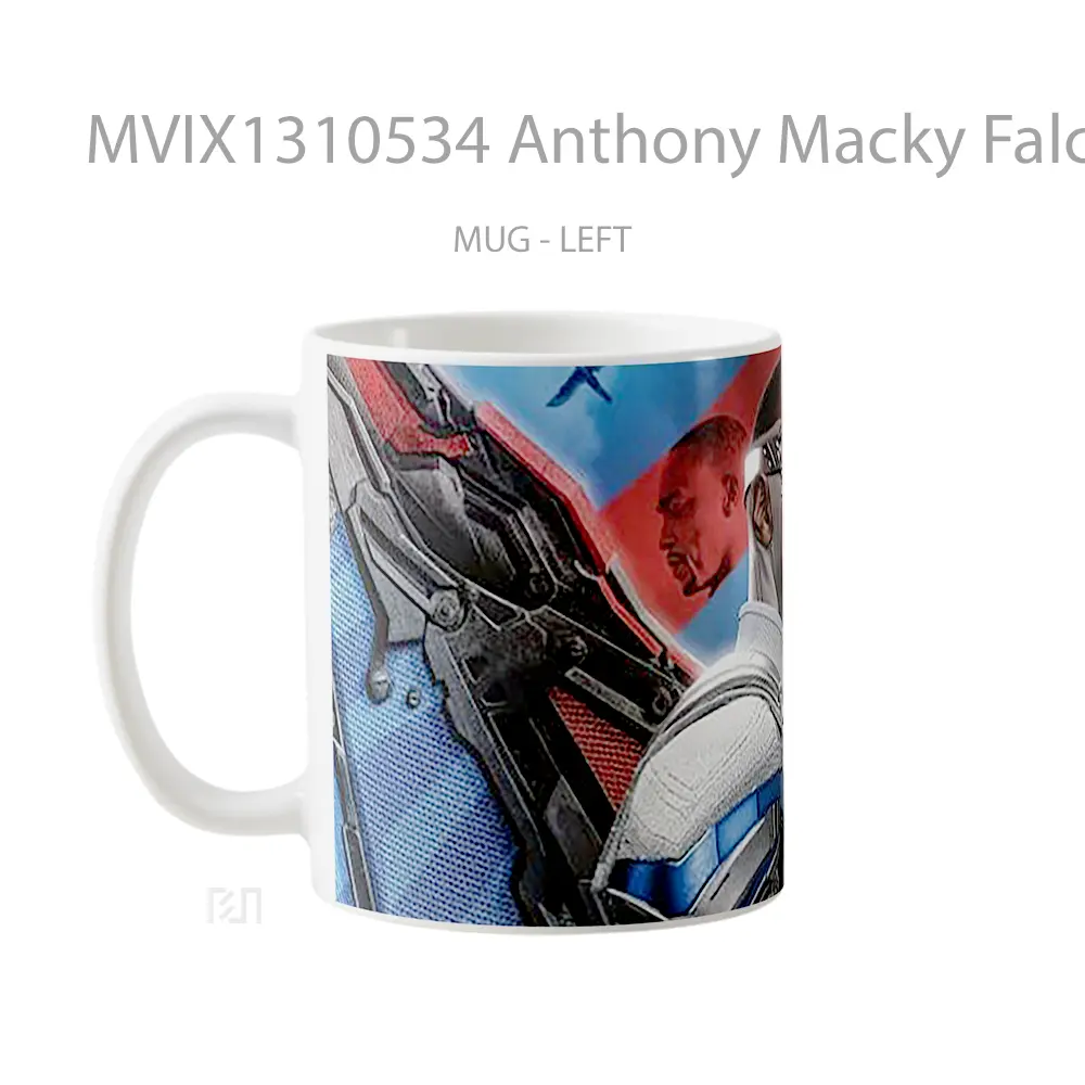 Mug Anthony Macky Falcon And The Winter Soldier Gelas Superhero - All-side / Desain