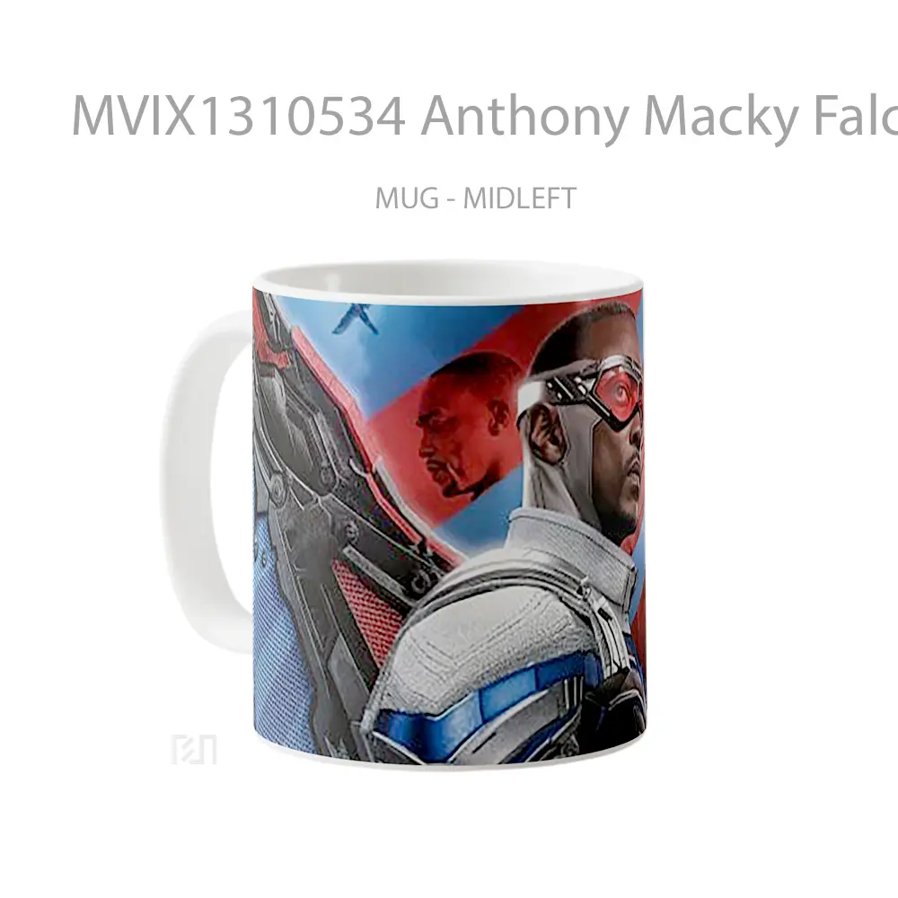 Mug Anthony Macky Falcon And The Winter Soldier Gelas Superhero - All-side / Desain