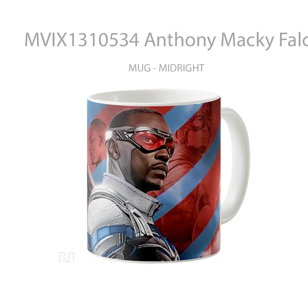 Mug Anthony Macky Falcon And The Winter Soldier Gelas Superhero - All-side / Desain