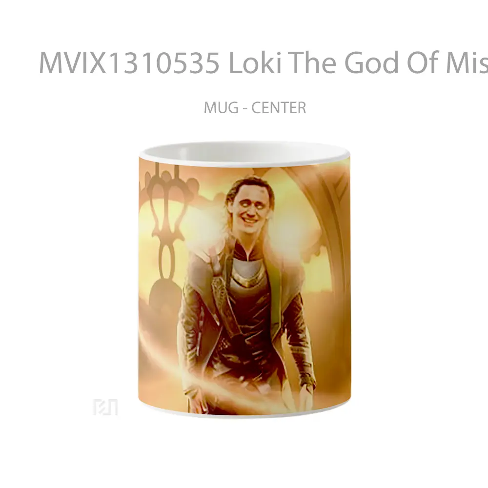 Mug Loki The God Of Mischief Poster Gelas Superhero