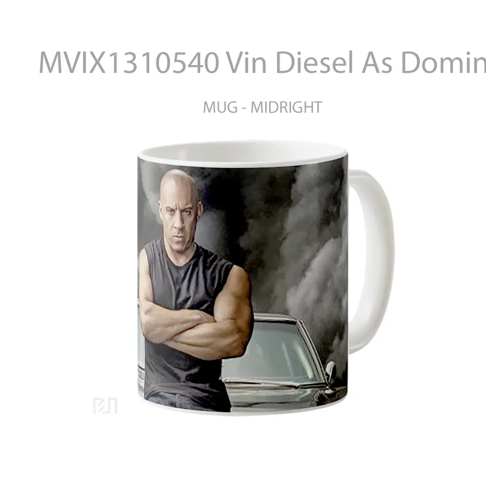 Mug Vin Diesel As Dominic Toretto In Fast And Furious 9 Gelas Keramik Unik - All-side / Desain