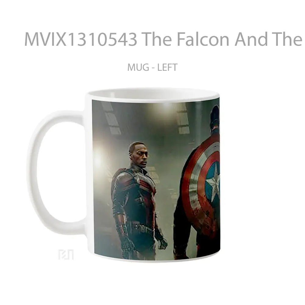 Mug The Falcon And The Winter Soldiers Heroes Gelas Keramik Unik - All-side / Desain