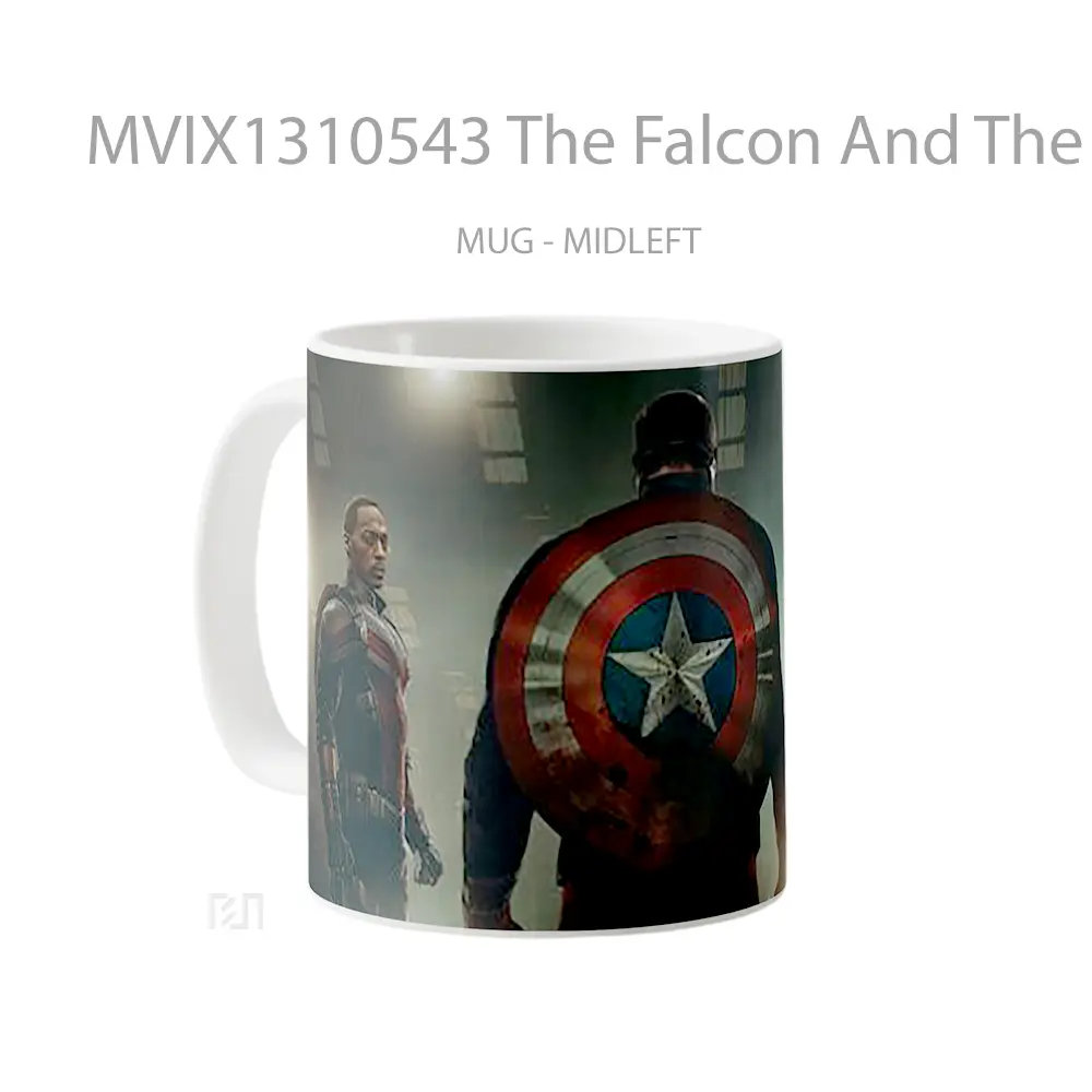 Mug The Falcon And The Winter Soldiers Heroes Gelas Keramik Unik - All-side / Desain