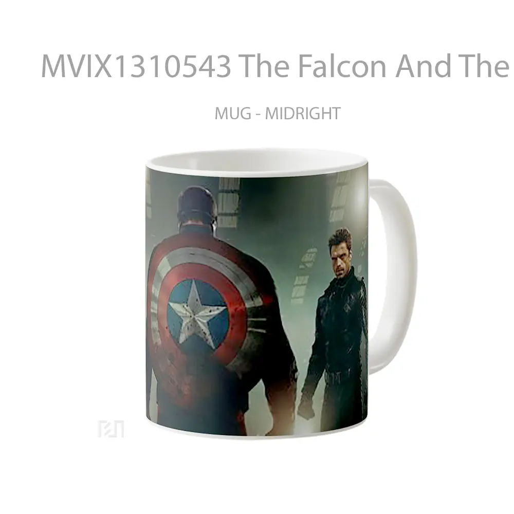 Mug The Falcon And The Winter Soldiers Heroes Gelas Keramik Unik - All-side / Desain