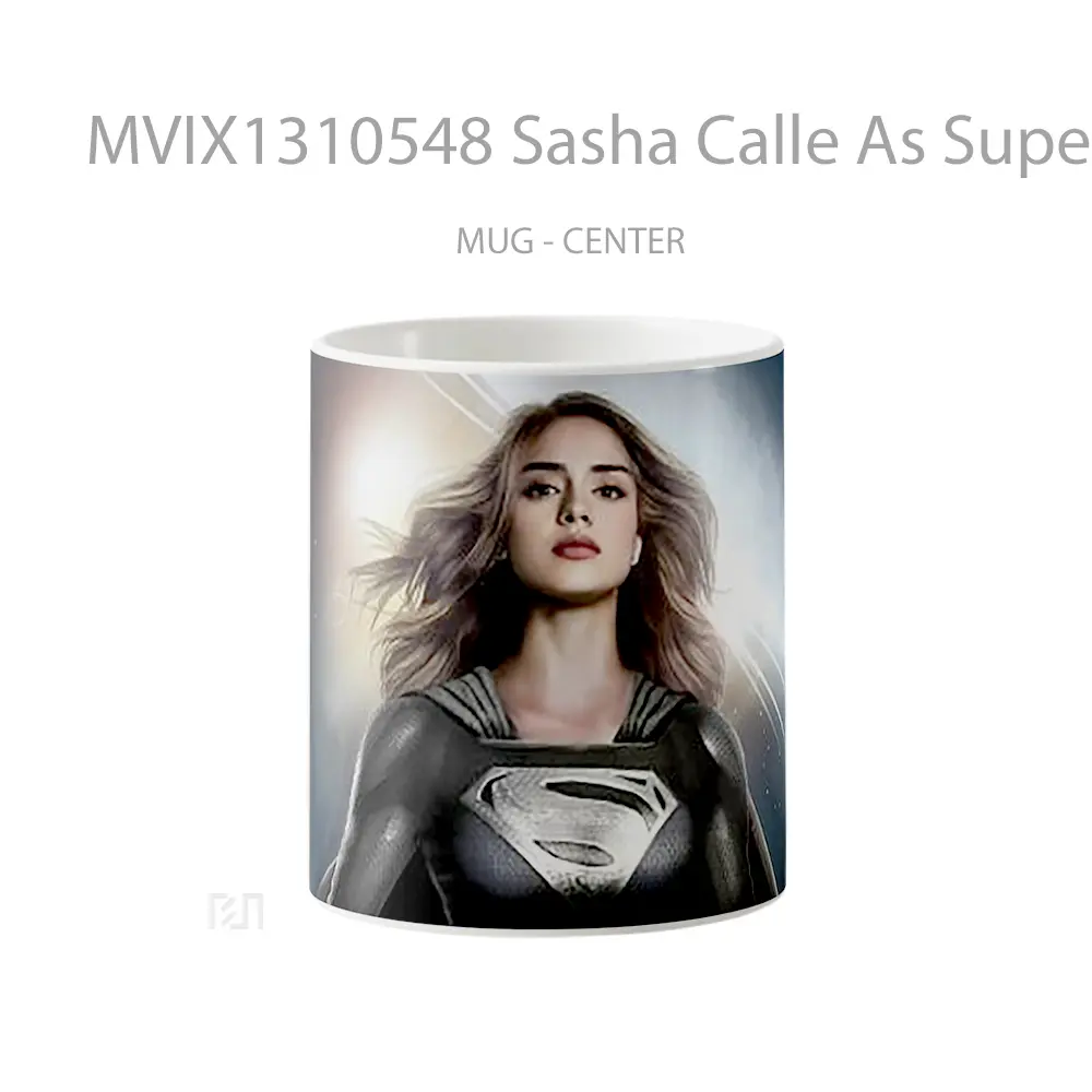 Mug Sasha Calle As Supergirl Fanart Gelas Keramik Unik