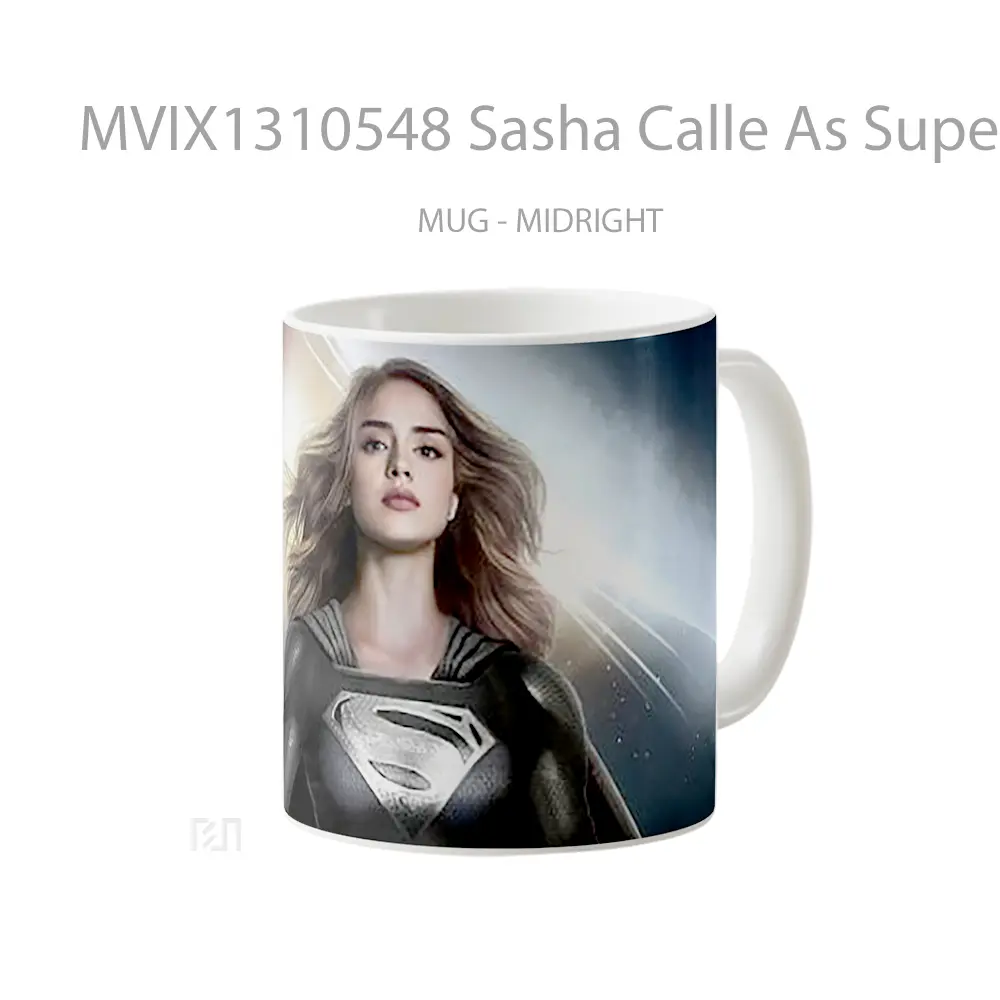 Mug Sasha Calle As Supergirl Fanart Gelas Keramik Unik - All-side / Desain