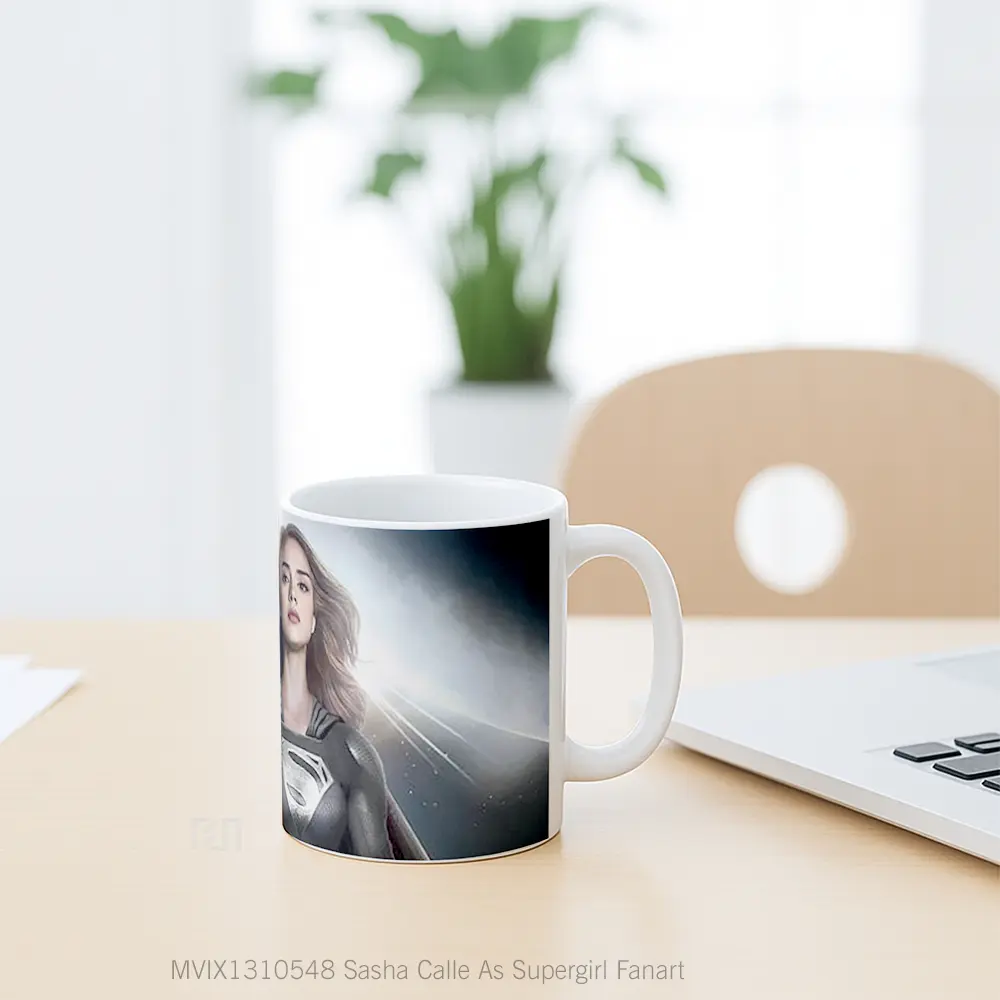 Mug Sasha Calle As Supergirl Fanart Gelas Keramik Unik - All-side / Desain