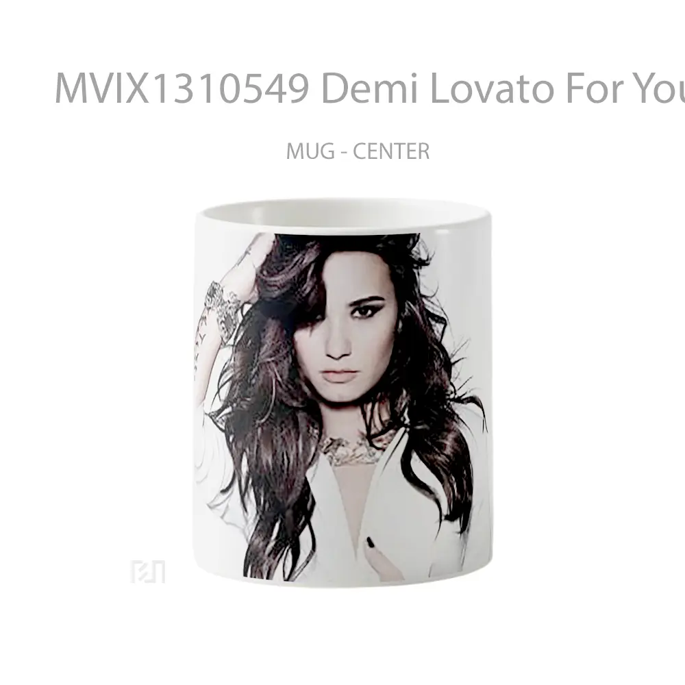 Mug Demi Lovato For Your Album Gelas Selebriti