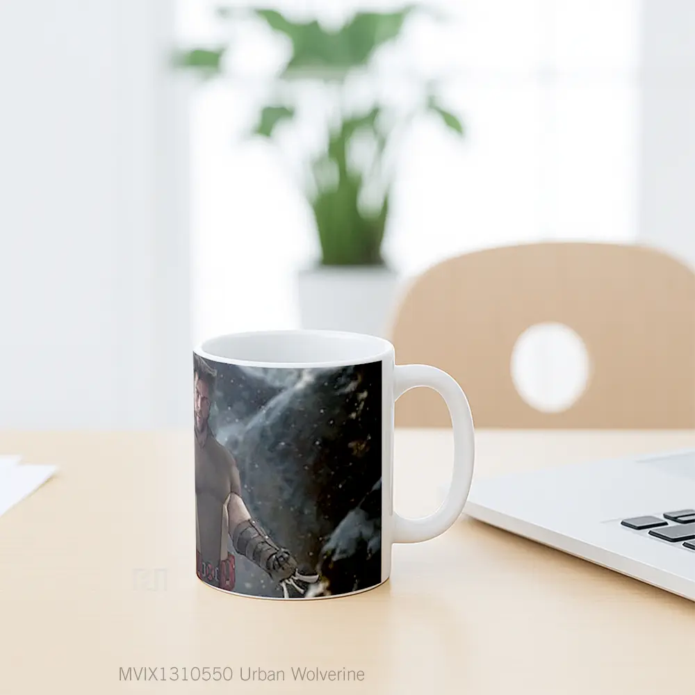 Mug Urban Wolverine Gelas Superhero - All-side / Desain