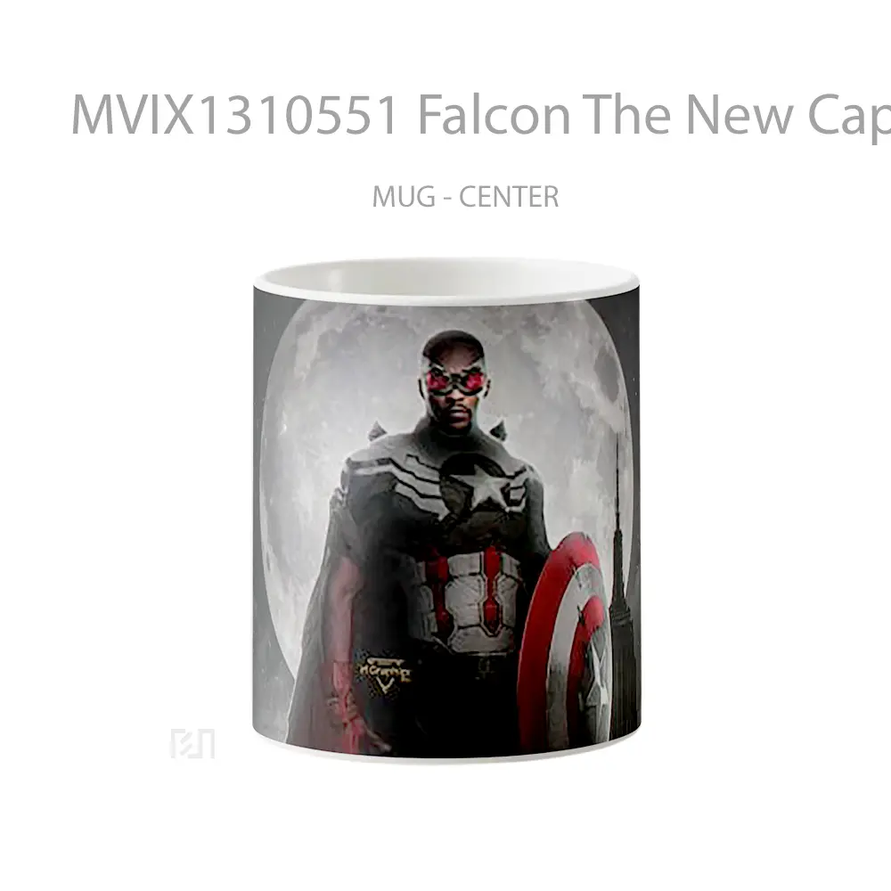 Mug Falcon The New Captain America Gelas Superhero