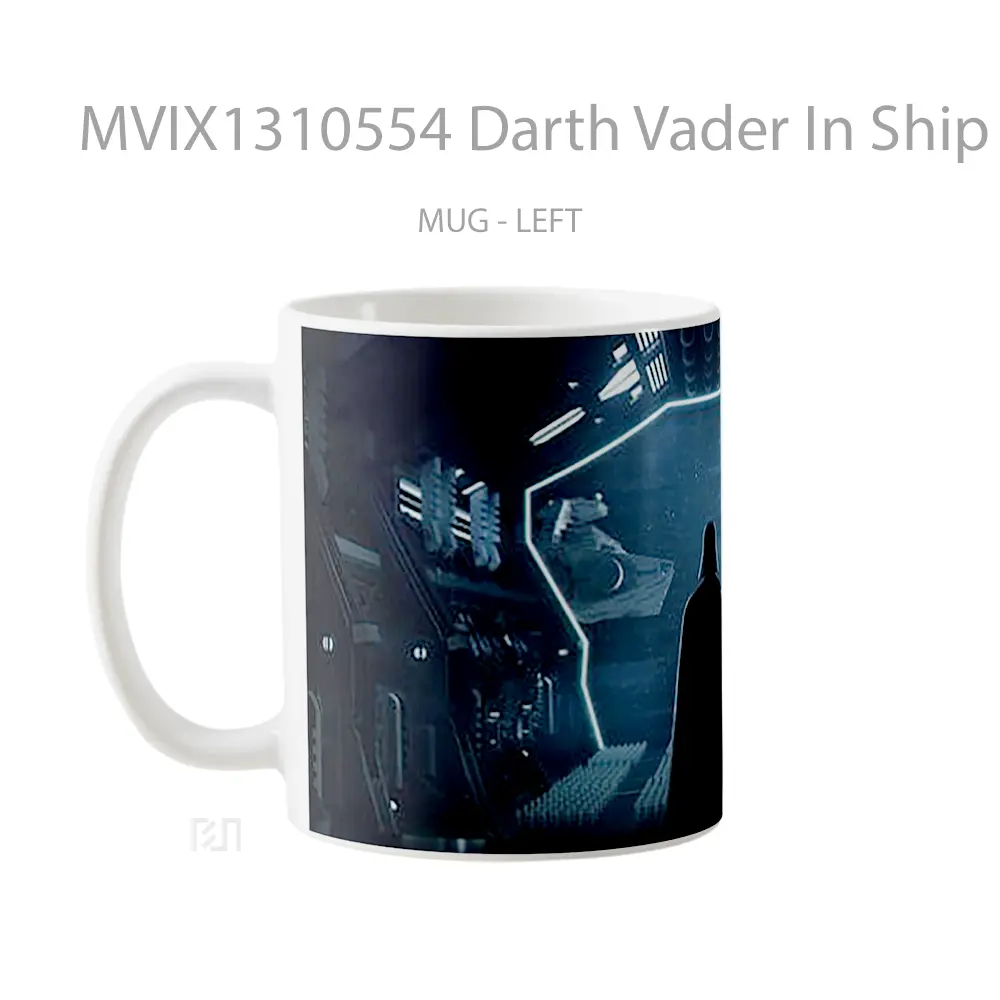 Mug Darth Vader In Ship Gelas Star Wars - All-side / Desain