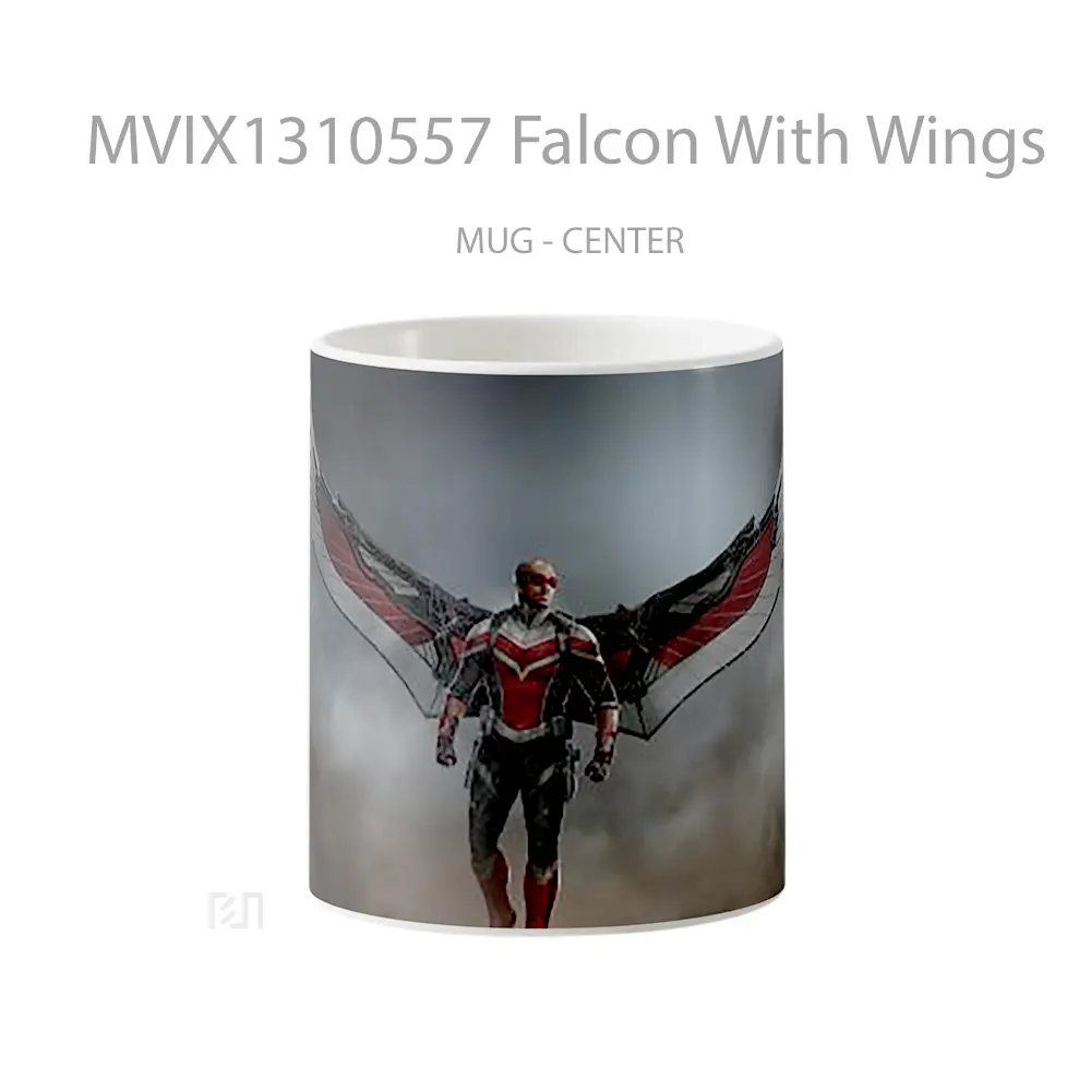Mug Falcon With Wings Gelas Keramik Unik