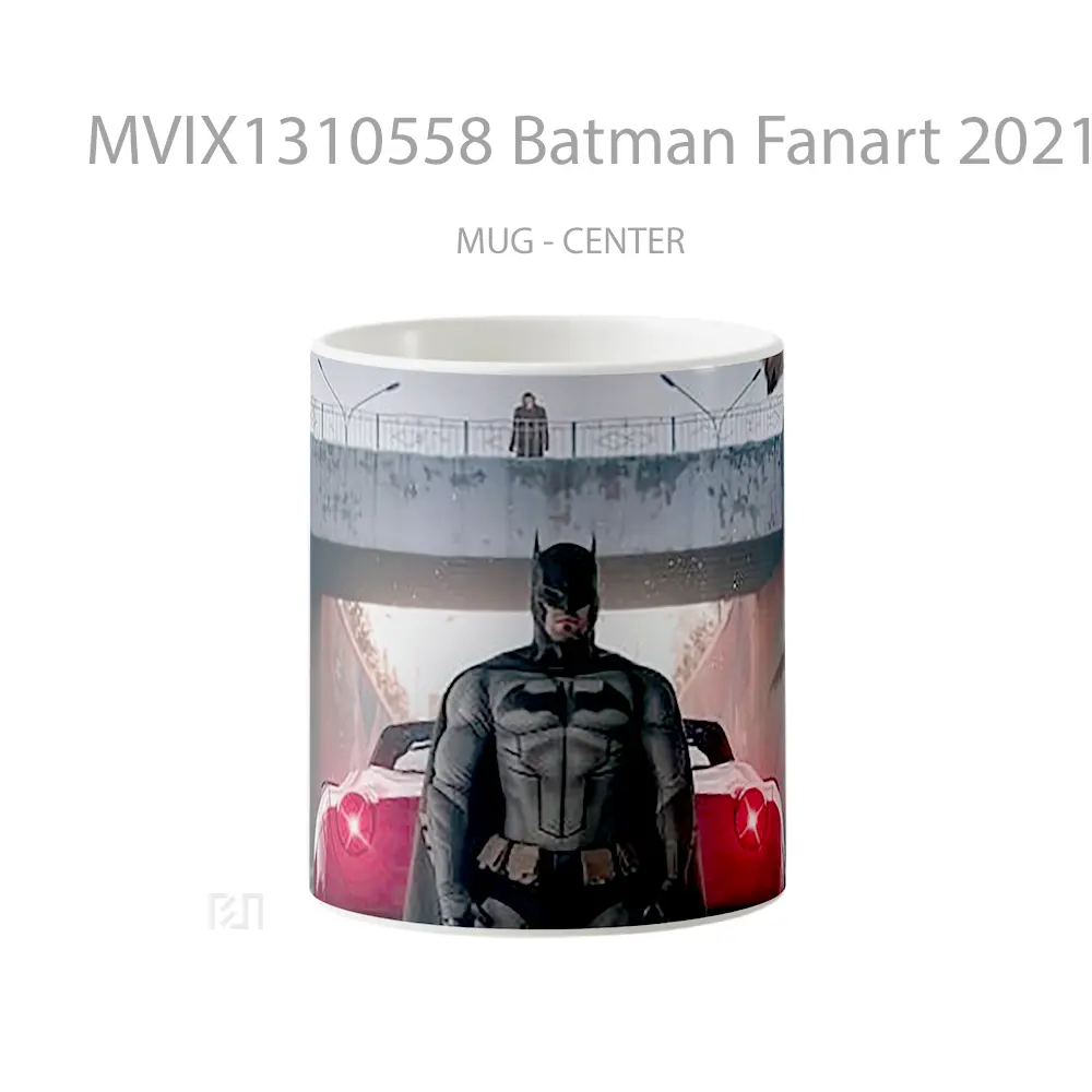 Mug Batman Fanart 2021 Gelas Superhero