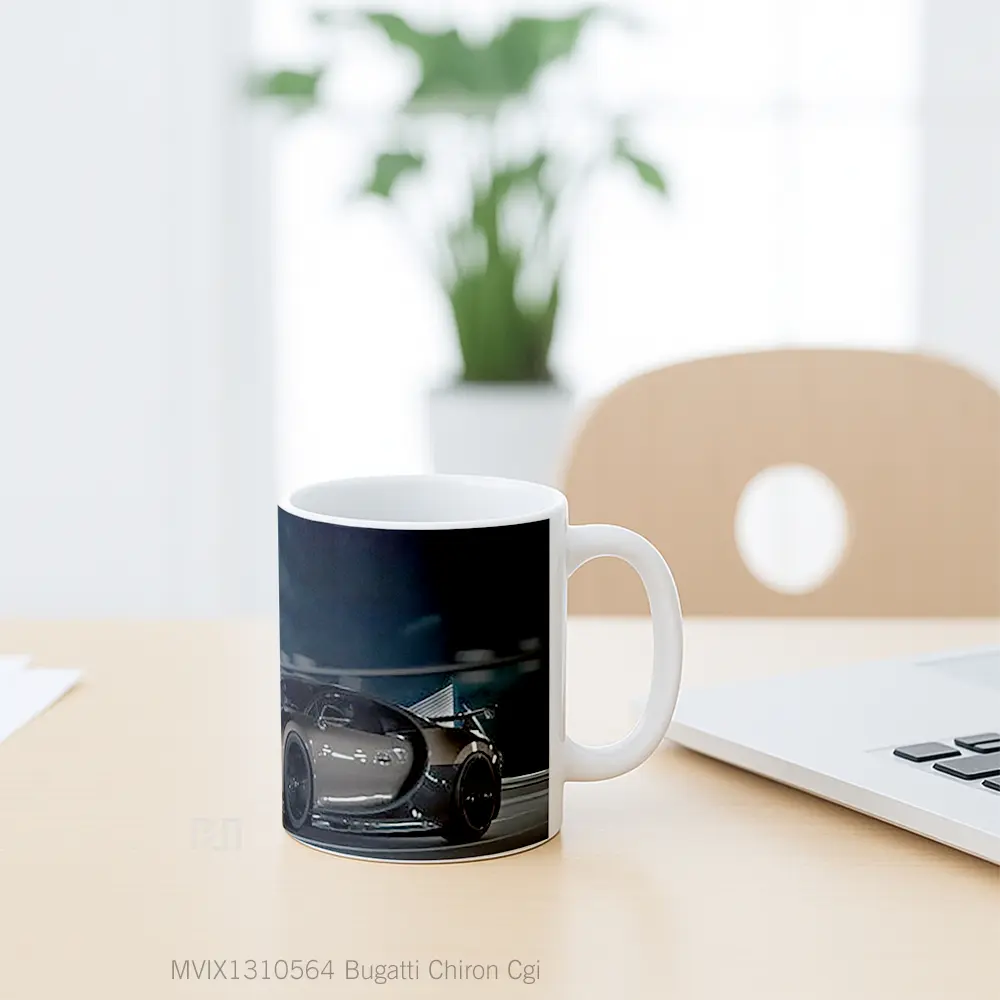 Mug Bugatti Chiron Cgi Cangkir Mobil - All-side / Desain