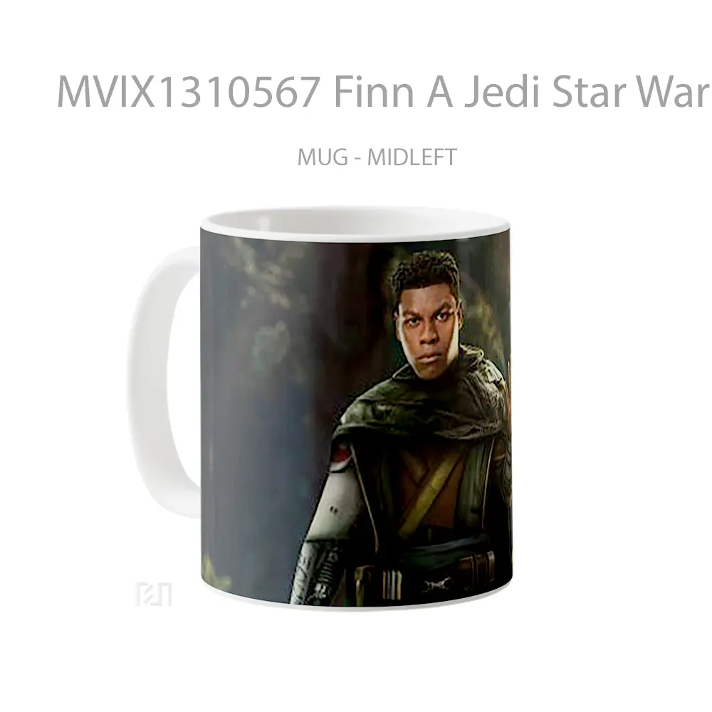 Mug Finn A Jedi Star Wars Gelas Star Wars - All-side / Desain