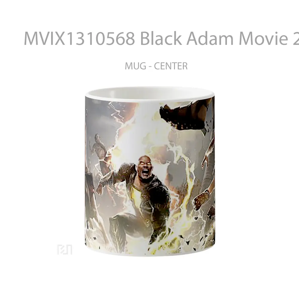 Mug Black Adam Movie 2021 Gelas Keramik Unik