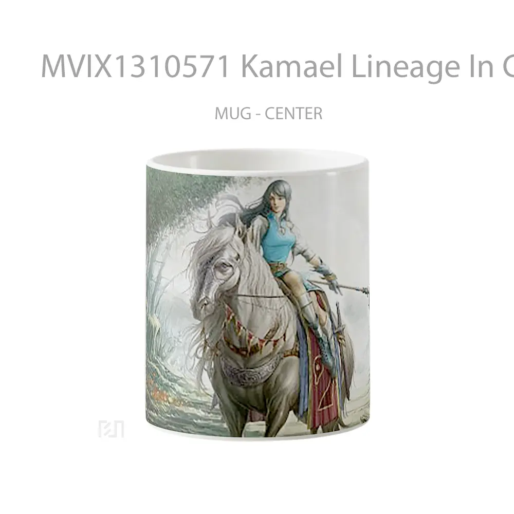 Mug Kamael Lineage In Goddess Of Destruction Gelas Keramik Unik