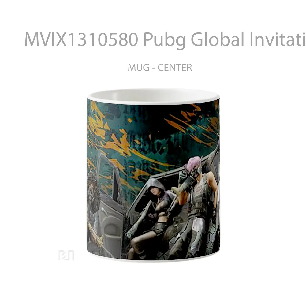 Mug Pubg Global Invitational Poster Cangkir Gamer