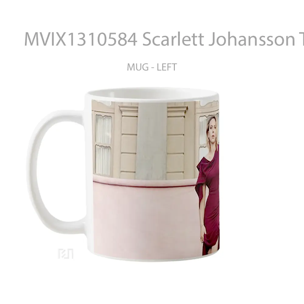 Mug Scarlett Johansson The Hollywood Reporter Magazine Gelas Selebriti - All-side / Desain