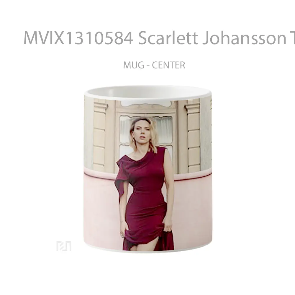 Mug Scarlett Johansson The Hollywood Reporter Magazine Gelas Selebriti