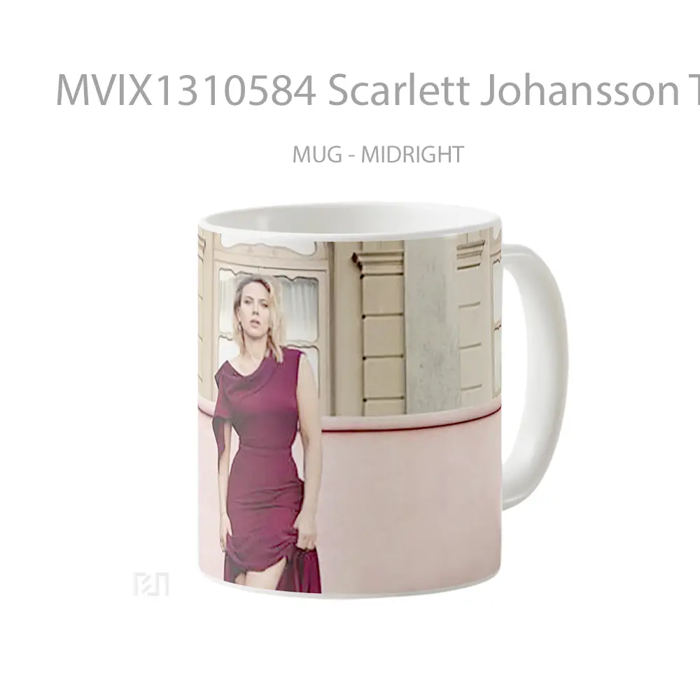 Mug Scarlett Johansson The Hollywood Reporter Magazine Gelas Selebriti - All-side / Desain