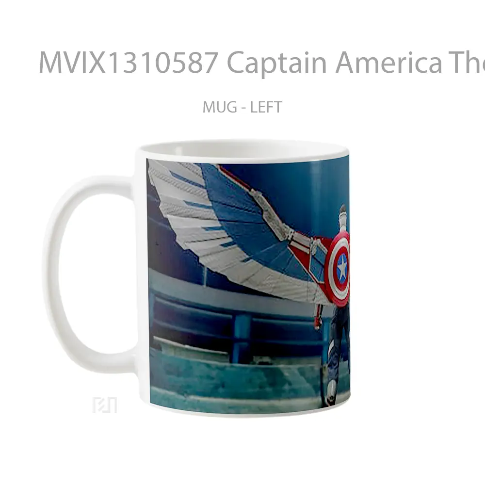 Mug Captain America The Falcon And The Winter Soldier Gelas Superhero - All-side / Desain