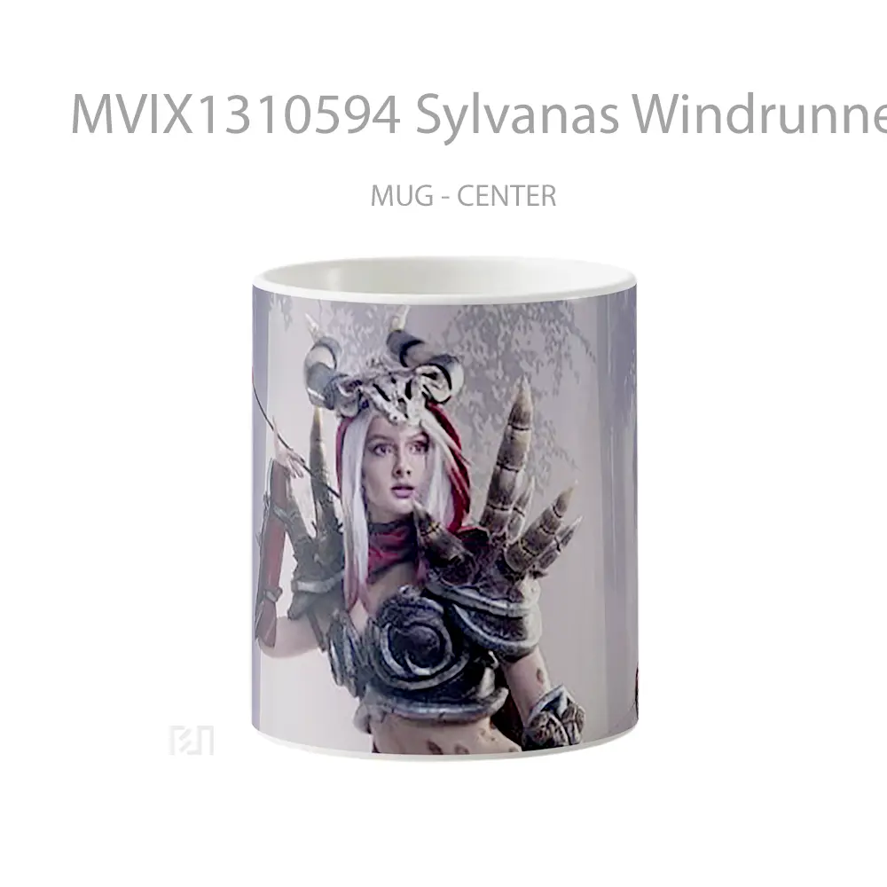 Mug Sylvanas Windrunner From Warcraft Gelas Keramik Unik