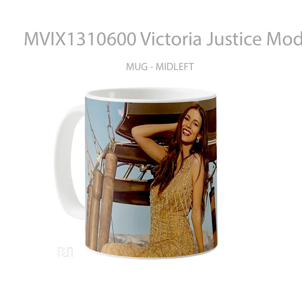 Mug Victoria Justice Modeliste Magazine Gelas Keramik Unik - All-side / Desain