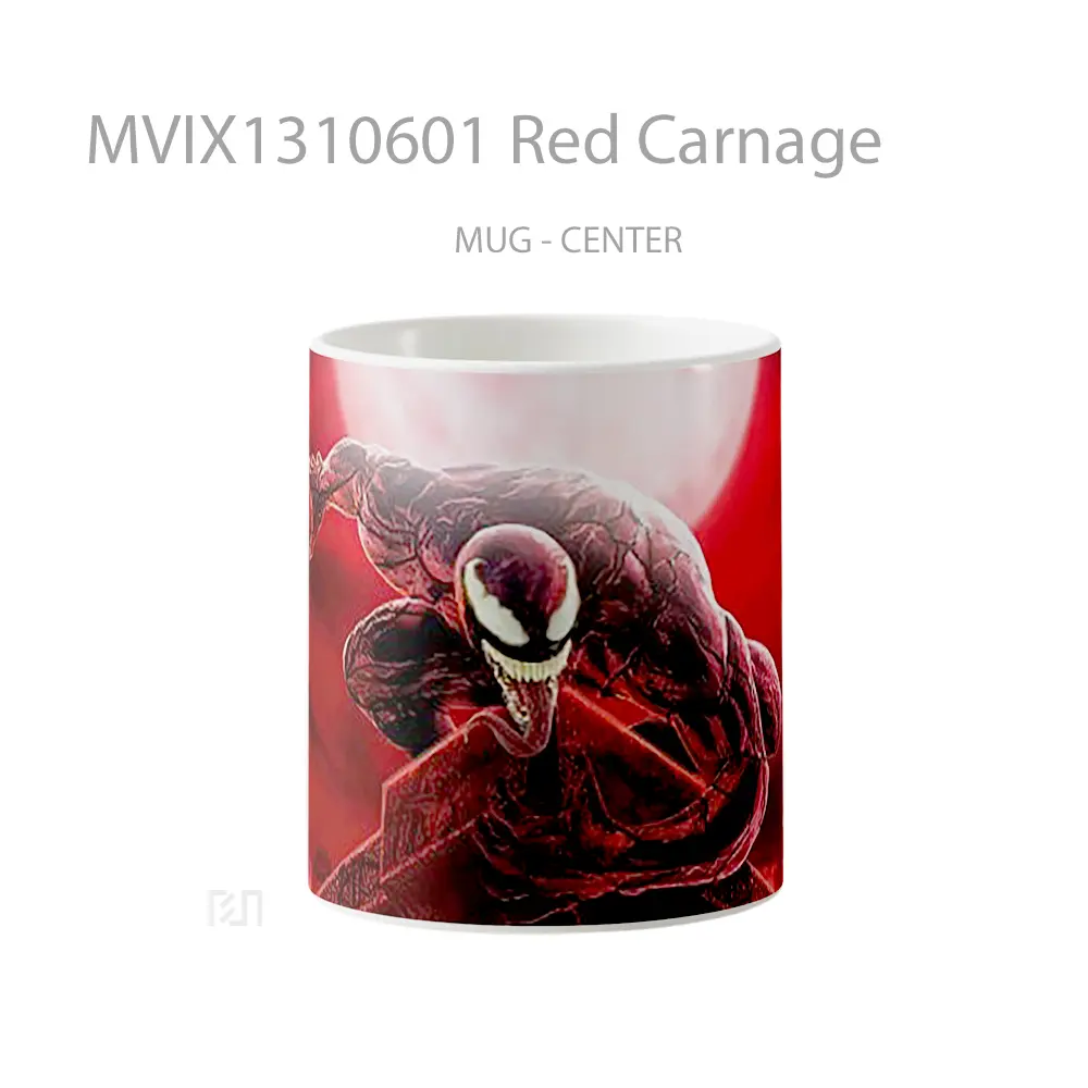 Mug Red Carnage Gelas Keramik Unik