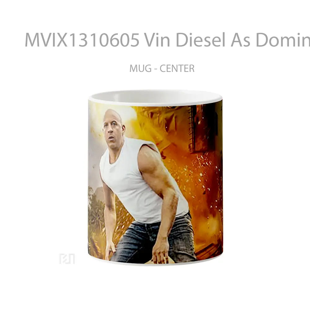 Mug Vin Diesel As Dominic Toretto In Fast And Furious 9 2021 Gelas Keramik Unik