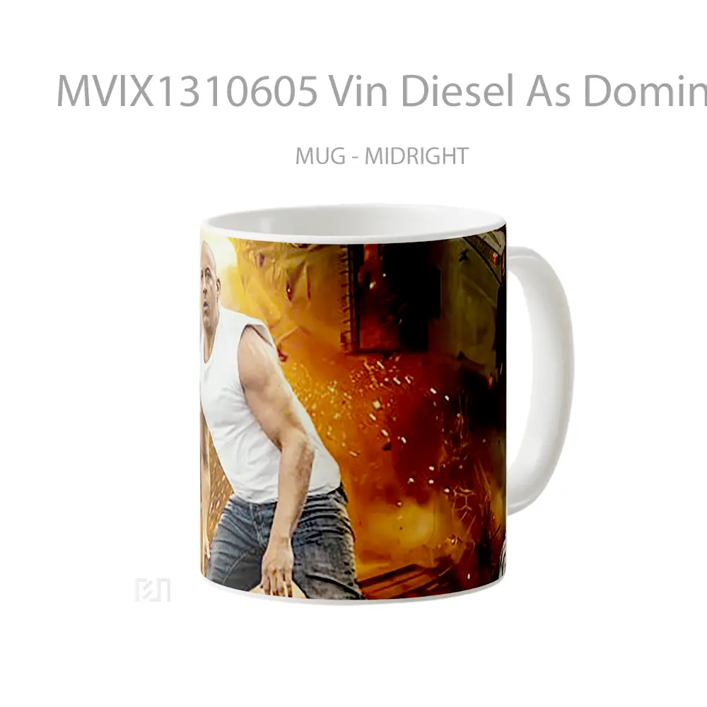 Mug Vin Diesel As Dominic Toretto In Fast And Furious 9 2021 Gelas Keramik Unik - All-side / Desain