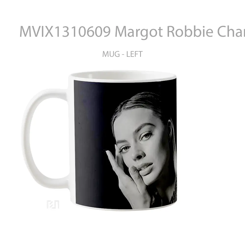 Mug Margot Robbie Chanels 12 Campaign Gelas Keramik Unik - All-side / Desain