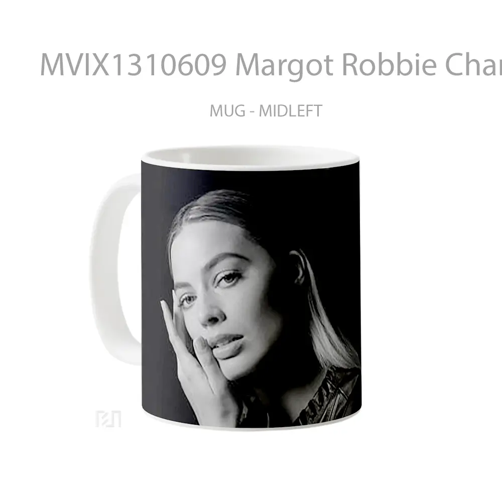 Mug Margot Robbie Chanels 12 Campaign Gelas Keramik Unik - All-side / Desain